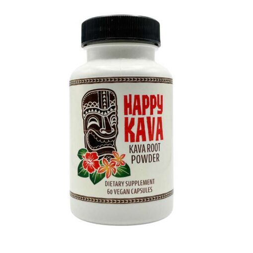 Happy Kava Brand Root Only Capsules