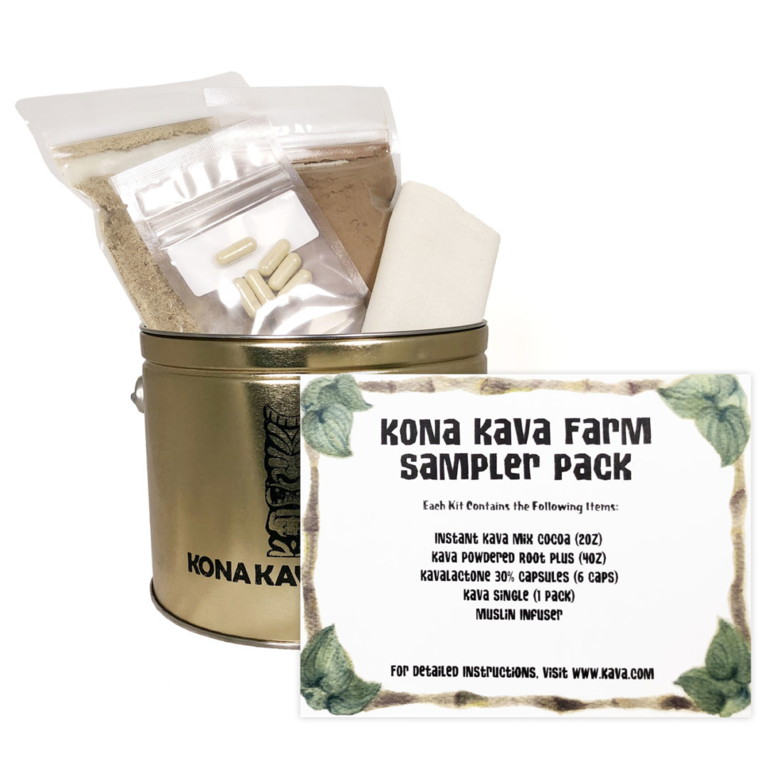 Kona Kava Sampler Pack and Kava Coupon