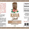 kava drink shell label